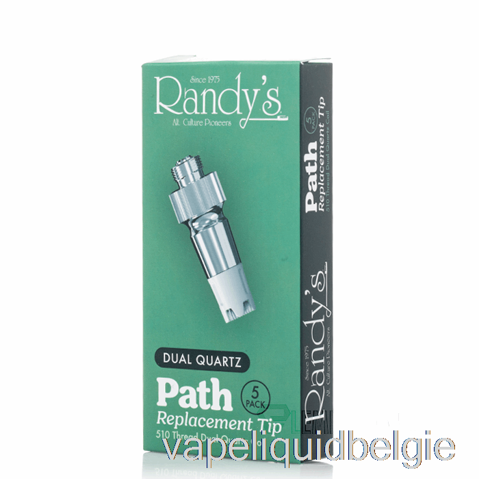 Vape België Randy's Path Vervangende Tips Dubbele Spoeltips